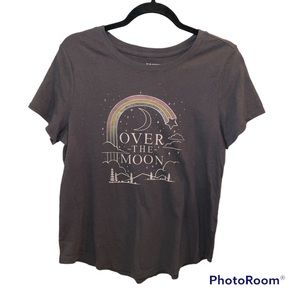Over the moon tee. NWT